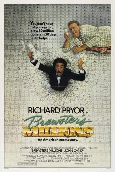 Brewster’s Millions (1985) Poster