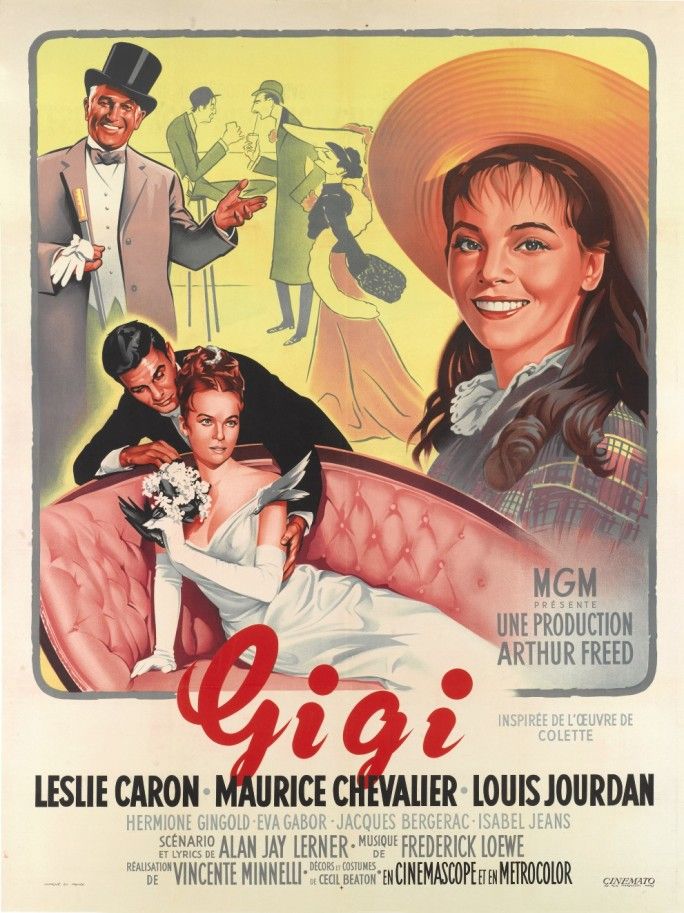 Gigi (1958) Poster