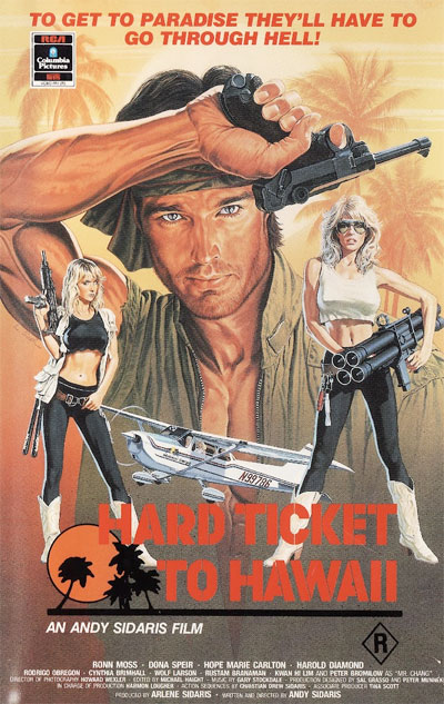 Hard Ticket to Hawaii (1987) Poster