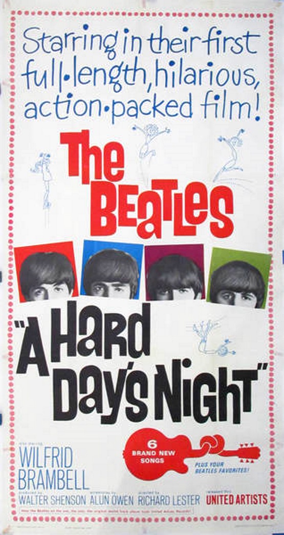 A Hard Day’s Night (1964) Poster