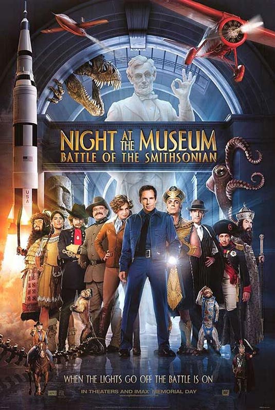 Night at the Museum: Battle of the Smithsonian (2009) Poster