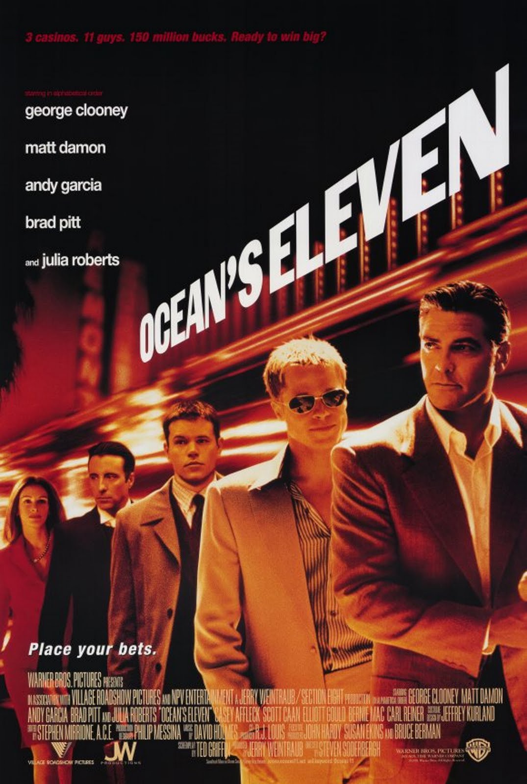 Ocean’s Eleven (2001) Poster