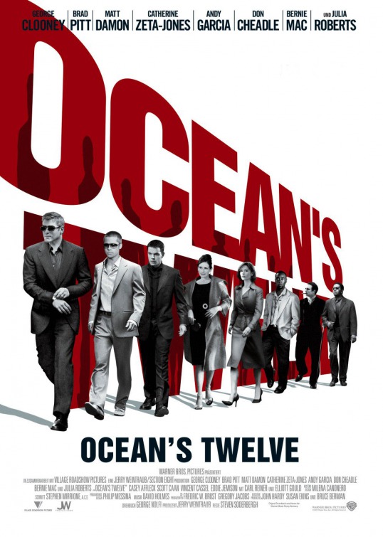 Ocean’s Twelve (2004) Poster