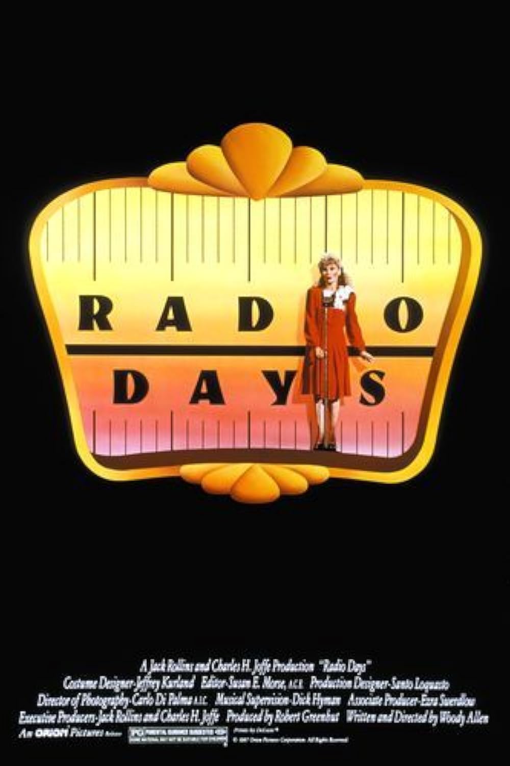 Radio Days (1987) Poster