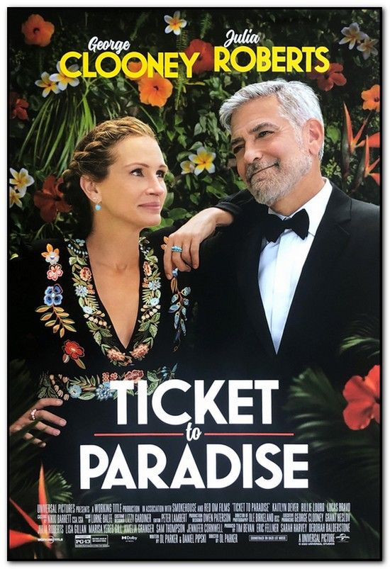 Ticket to Paradise (2022) Poster