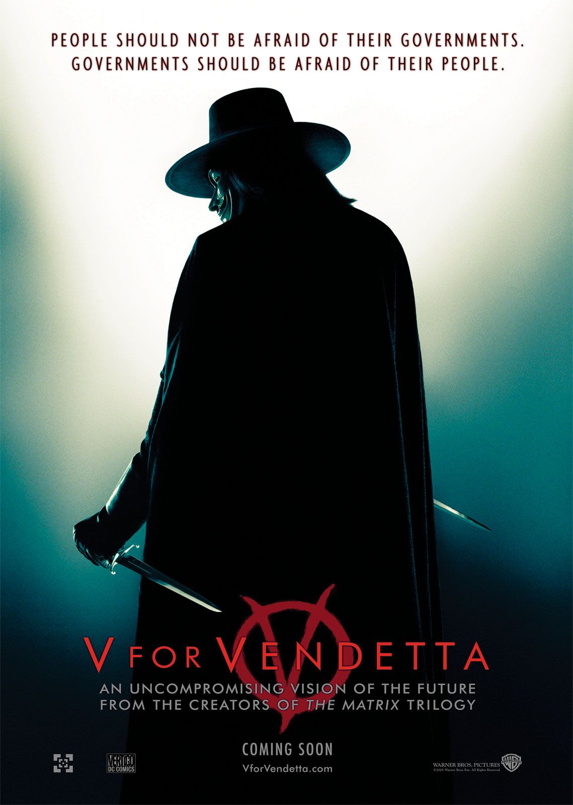 V for Vendetta (2005) Poster