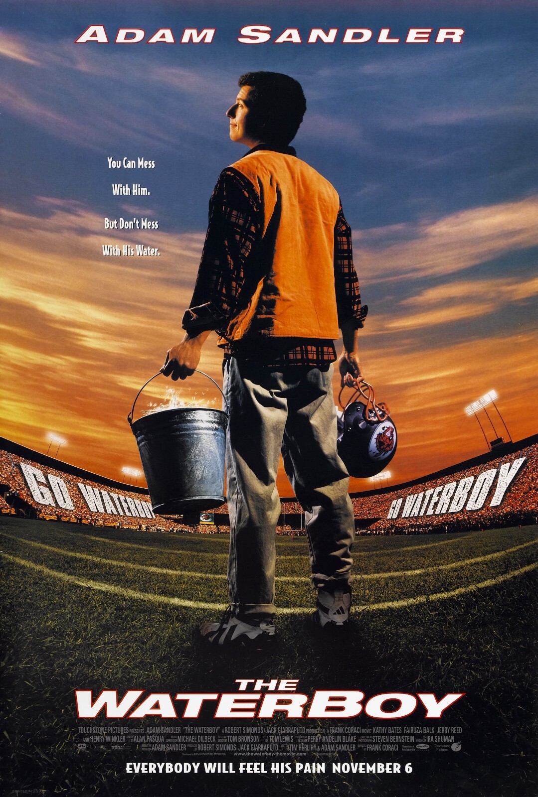 The Waterboy (1998) Poster