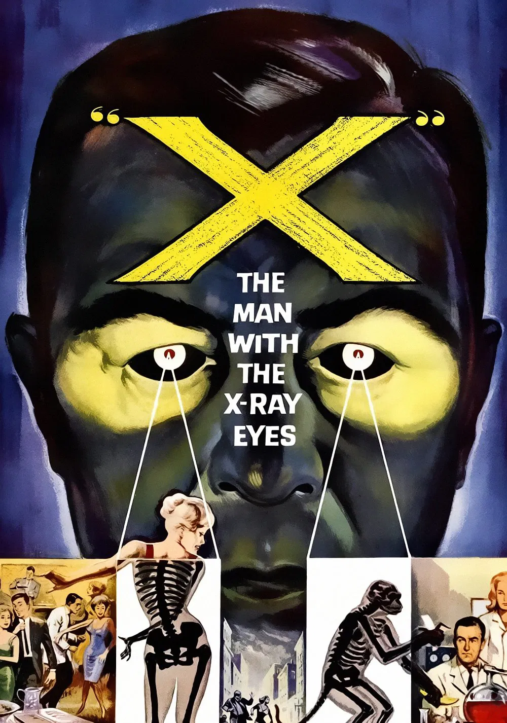 X: The Man with X-Ray Eyes (1963) Poster